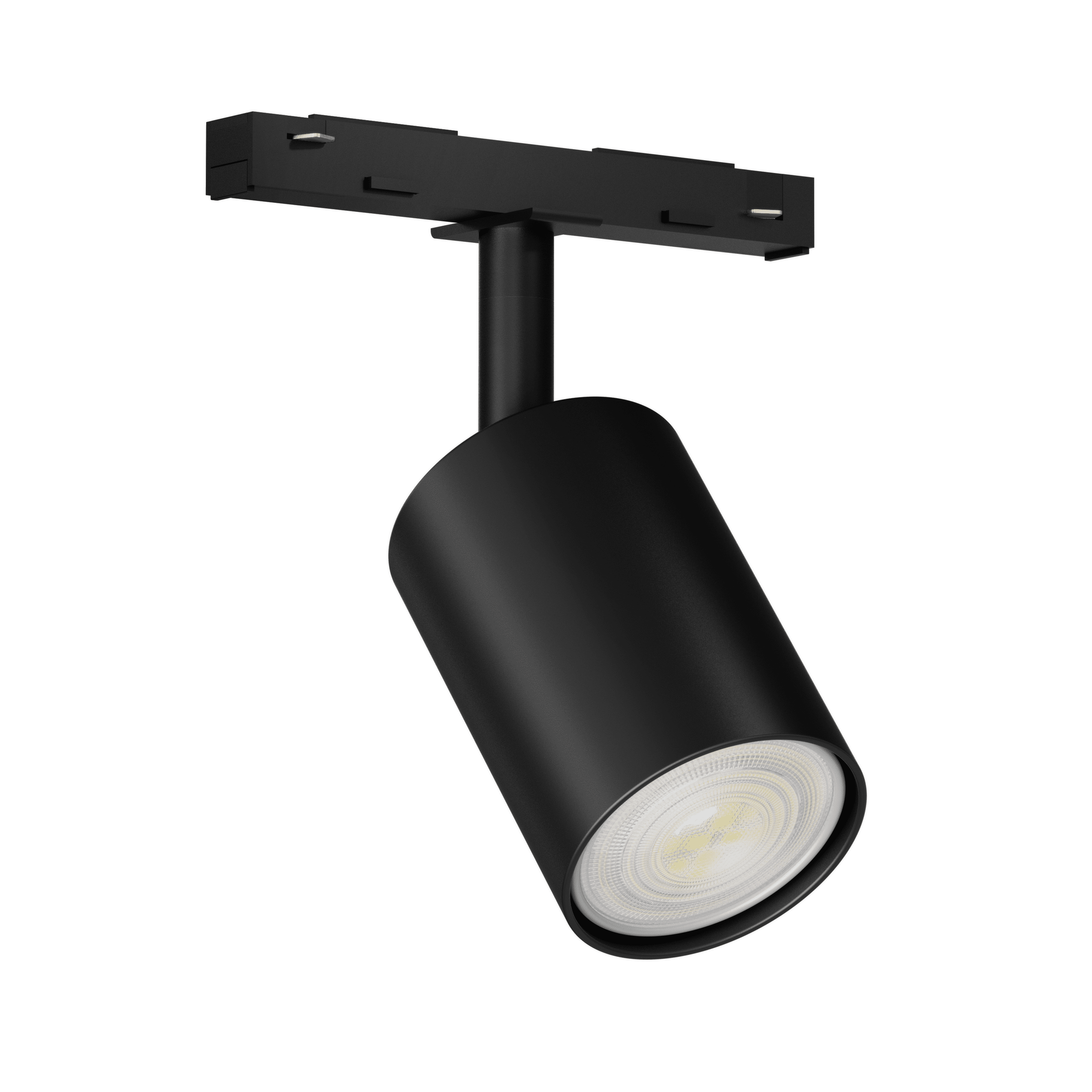 black ABS spotlight GU10 (max. 10W)