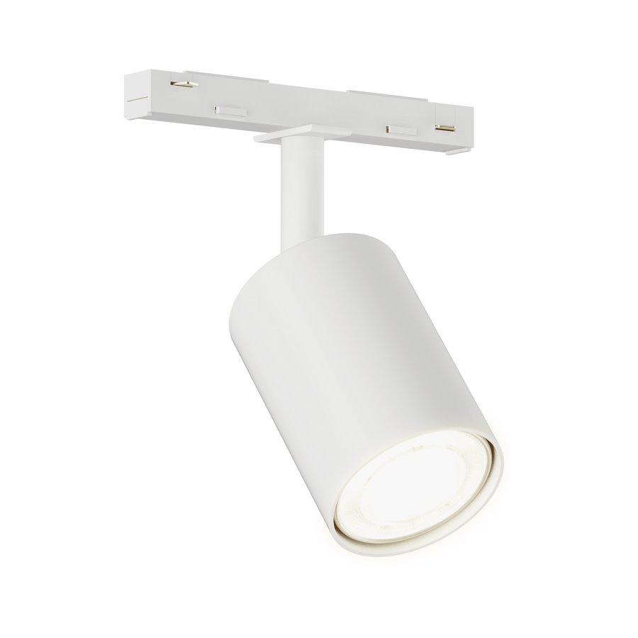 white ABS spotlight GU10 (max. 10W)