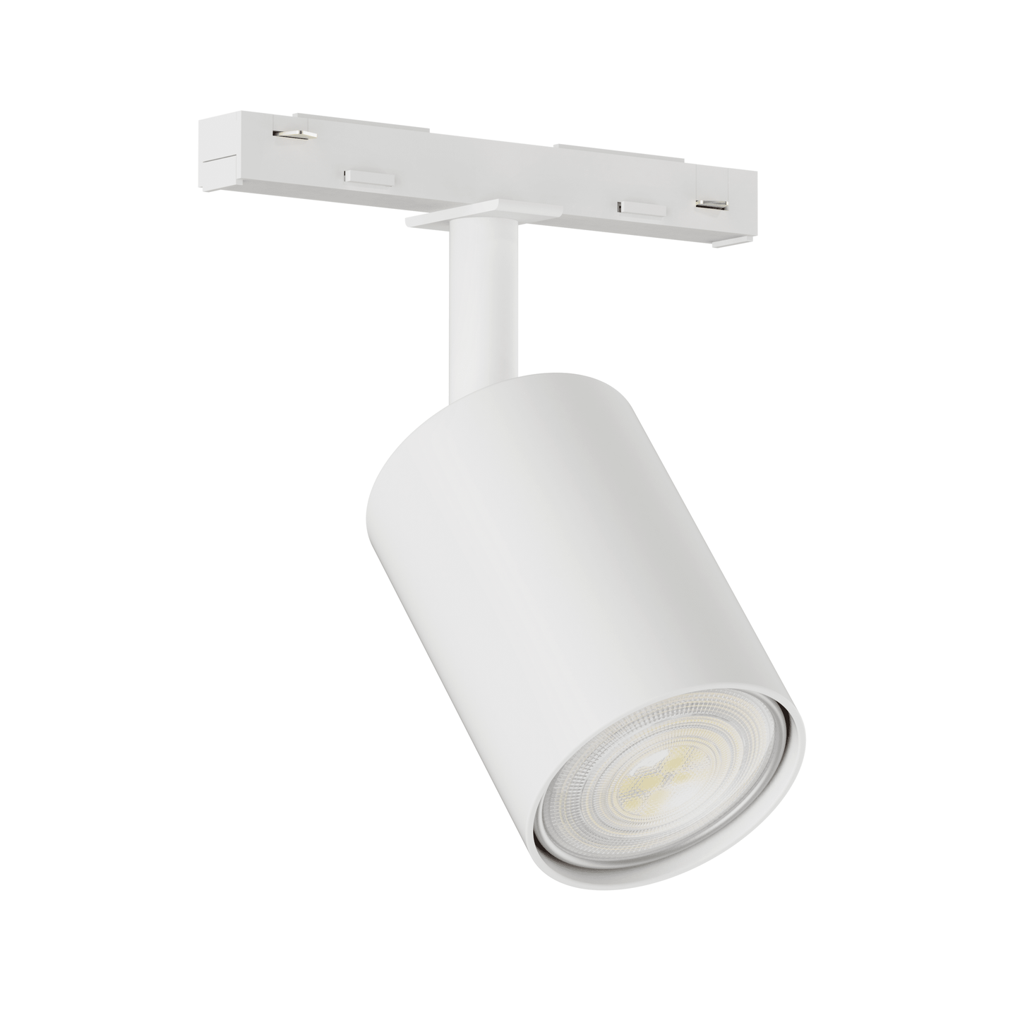 white abs spotlight gu10=max10w