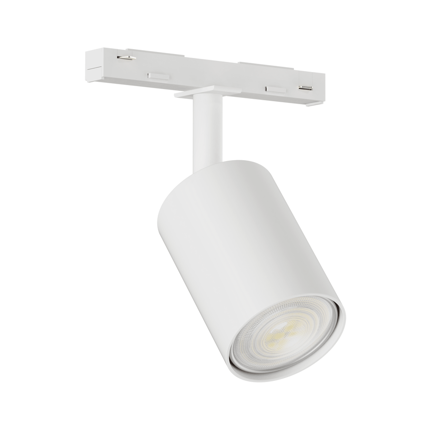 white ABS spotlight GU10 (max. 10W)
