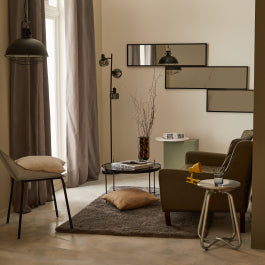 LINING DANAE LINEN WHITE 45X45CM