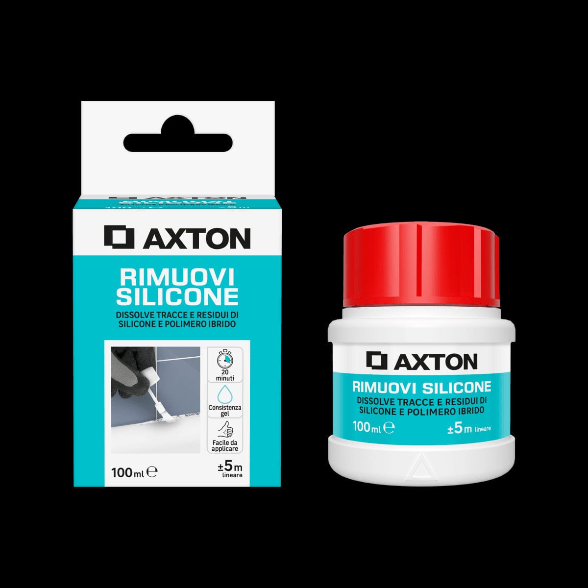 Bricocenter AXTON HARDENED SEALANT AND SILICONE REMOVER 100 ML