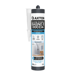 ACETIC SILICONE BATHS AND SHOWERS INVISIBLE AXTON 280 ML