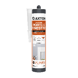 AXTON NEUTRAL WHITE DOOR AND WINDOW SILICONE 280 ML