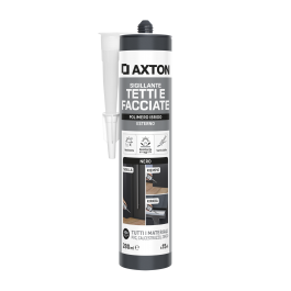 HYBRID POLYMER SEALANT ROOFS AND FACADES BLACK AXTON 280 ML