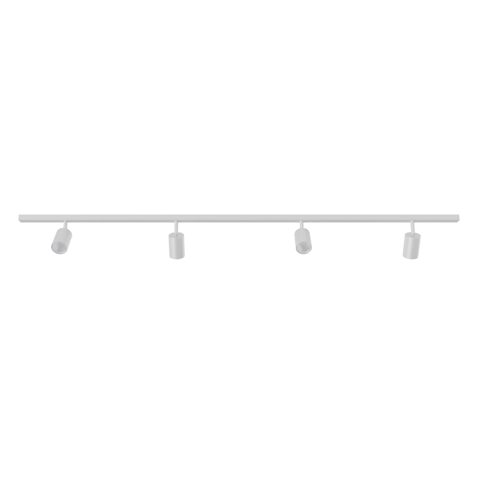 Dakata Aluminium White Rail Kit (4xGU10, 2x0.70m)