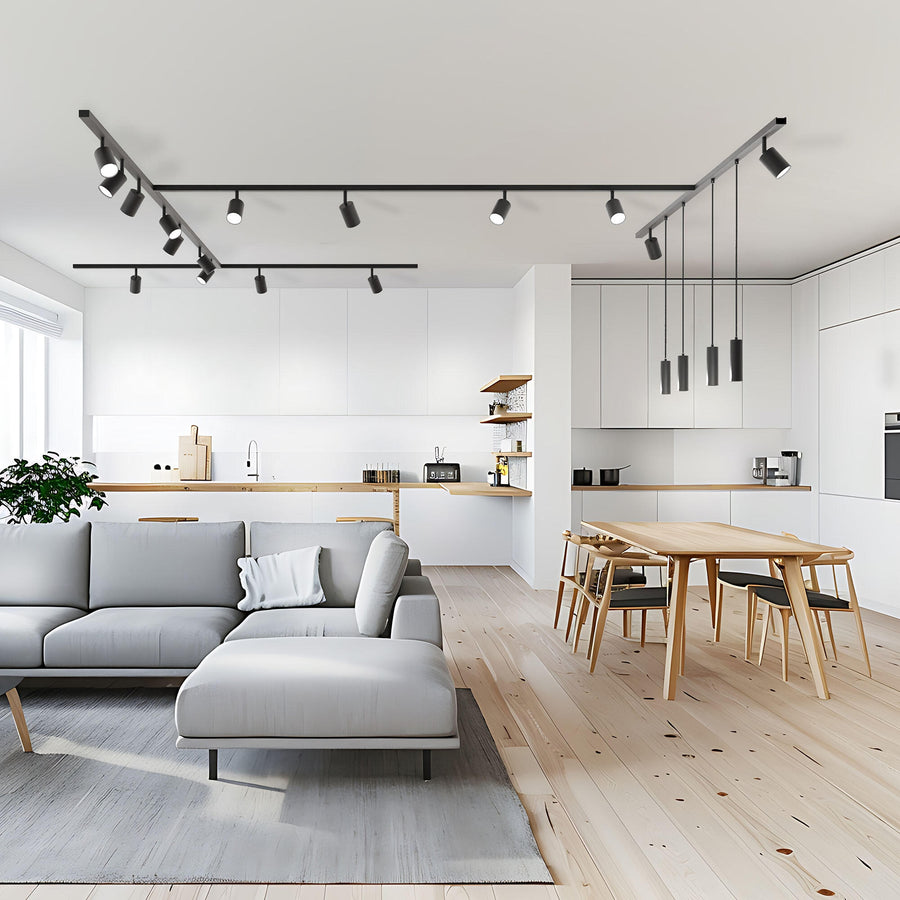 T-connector for black ABS rail