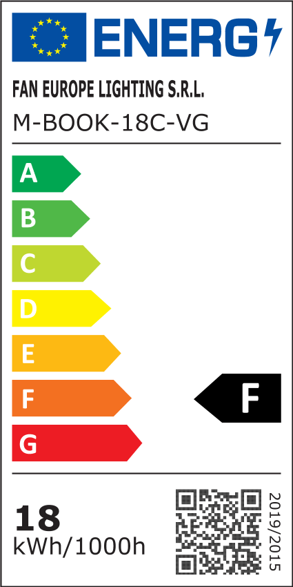 Bricocenter PIANTANA BOOK ACCIAIO BIANCO H182 LED 15W