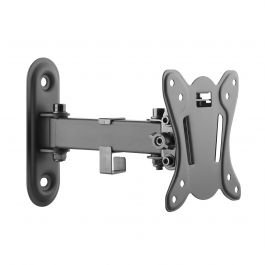 WALL-MOUNTED TV STAND WITH ARM FOR SCREENS FROM 13 TO 28 INCHES