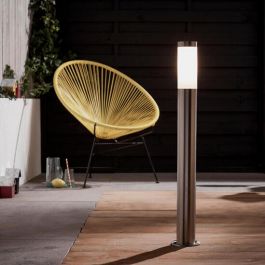 BERGEN STAINLESS STEEL LAMPPOST H80 CM E27=25W IP44