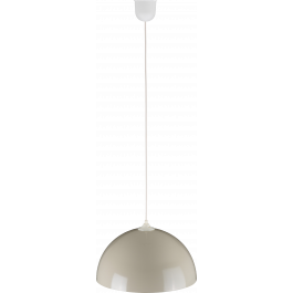 DOVE GREY METAL CHANDELIER D33E27=42W