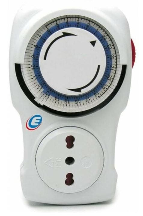 Bricocenter DAILY MECHANICAL TIMER SHUKO SOCKET+10A PLUG