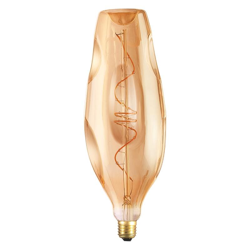 Bricocenter DECORATIVE LED BULB E27=24W AMBER BOTTLE WARM LIGHT DIMMABLE