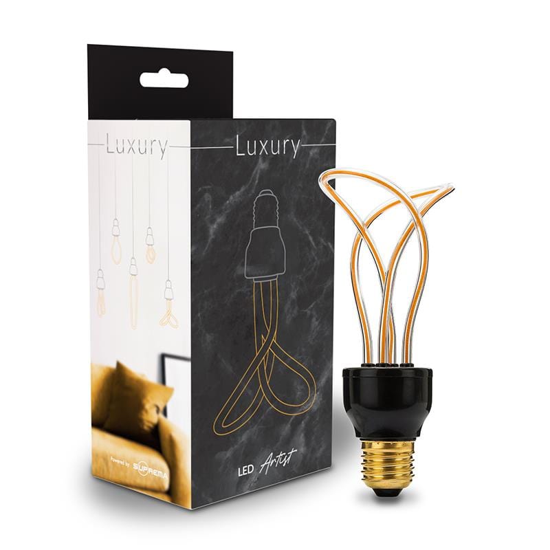 Bricocenter LAMPADINA DECORATIVA ARTIST 3 LED E27=8W LUCE CALDA