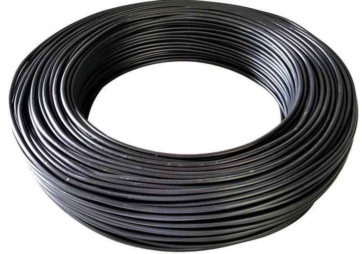 FS17 cable, cross-section 1x1.5 mm², black, 100 m coil.