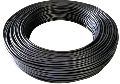 FS17 cable, cross-section 1x1.5 mm², black, 100 m coil.