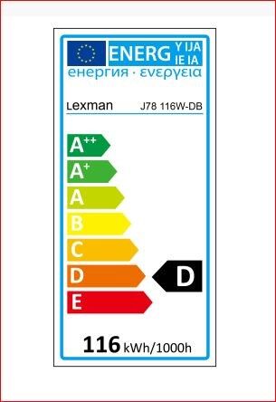 74.9 mm R7S 120 W halogen bulb