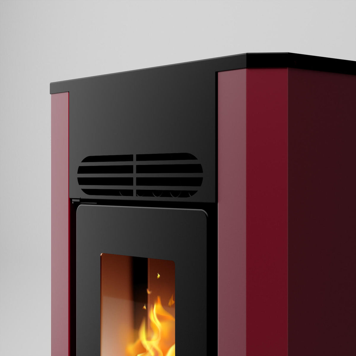 Stufa a pellet karin 8,7kw 5 stelle