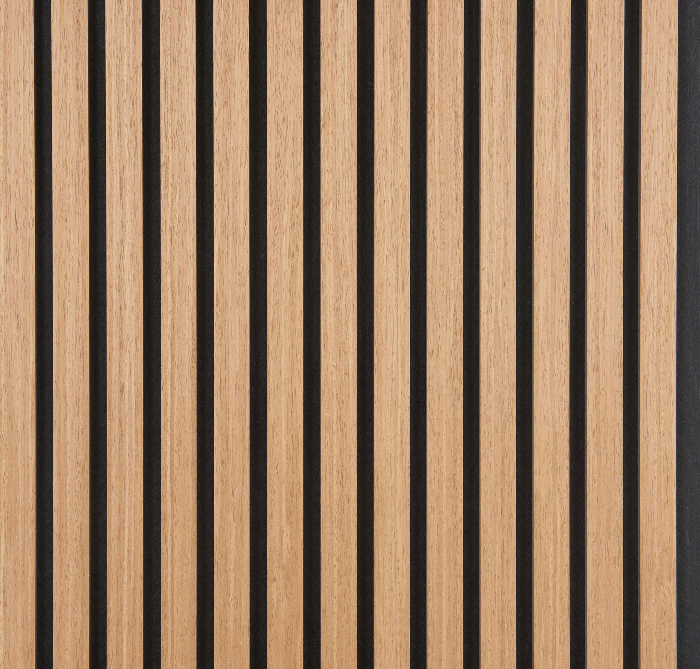 Quanti Fibrotech decorative sound-absorbing panel, oak, 244x52 cm, 18mm thick