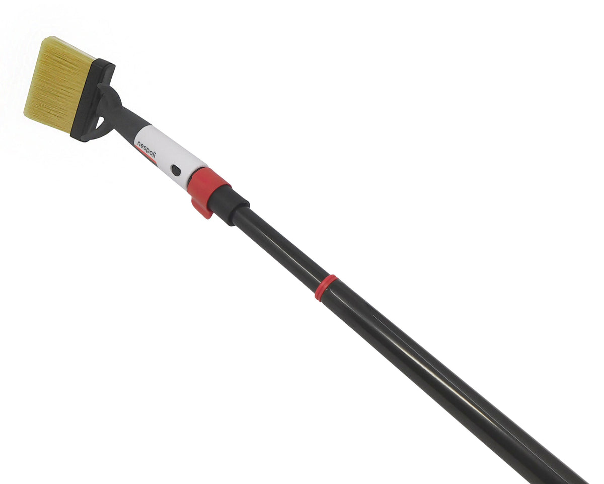 Telescopic pole kit with System Block mounting, 110/200 cm, plus 12 cm angled ceiling light