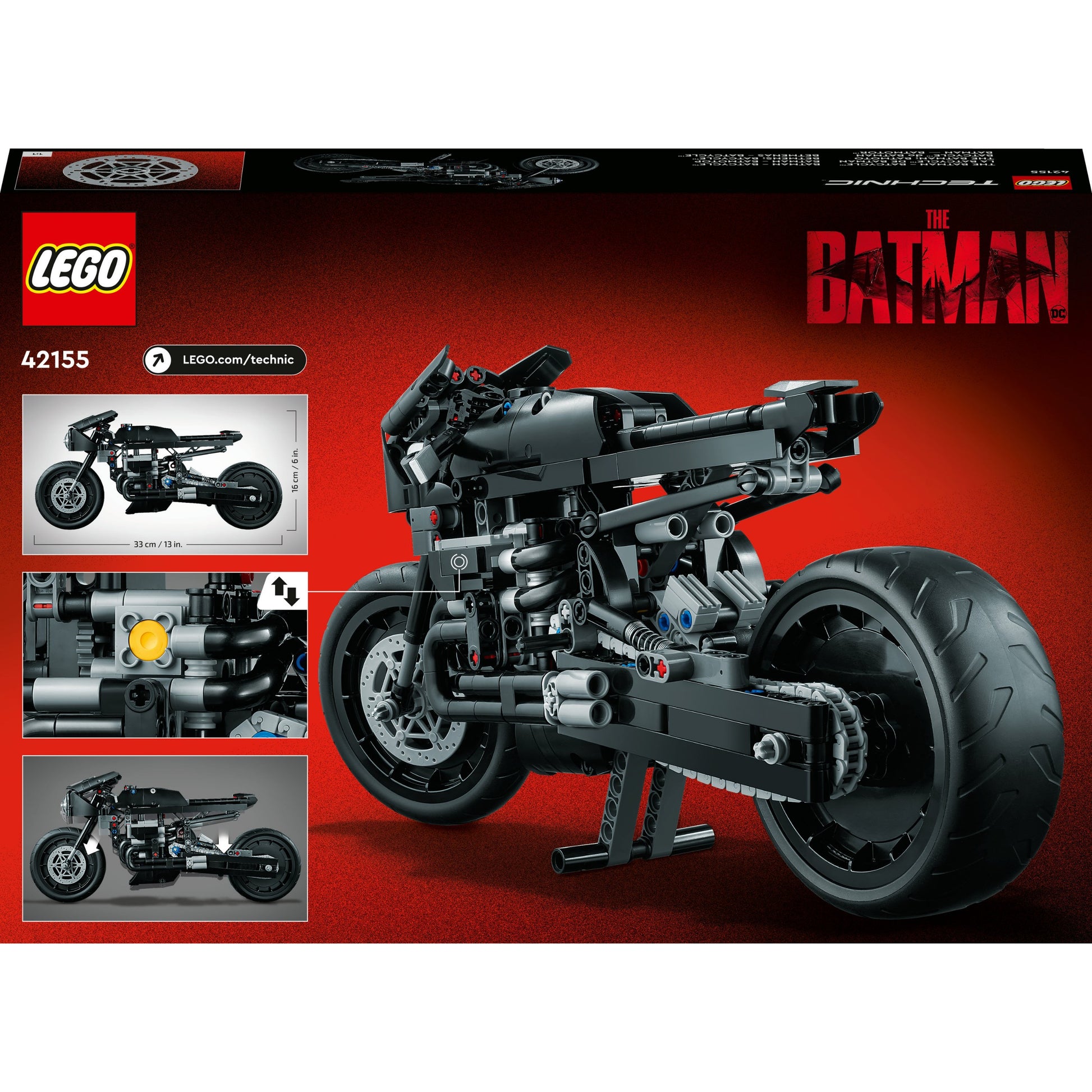 Technic - THE BATMAN - BATCYCLE Technic