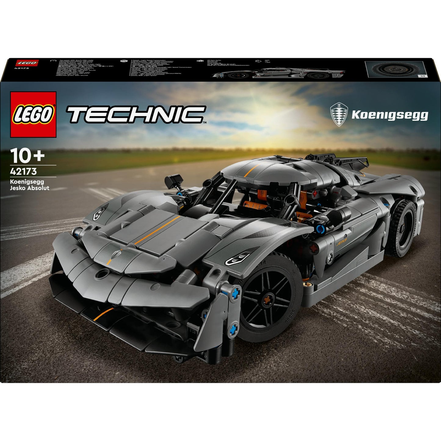 Toys Technic - Hypercar Koenigsegg Jesko Absolut grigia