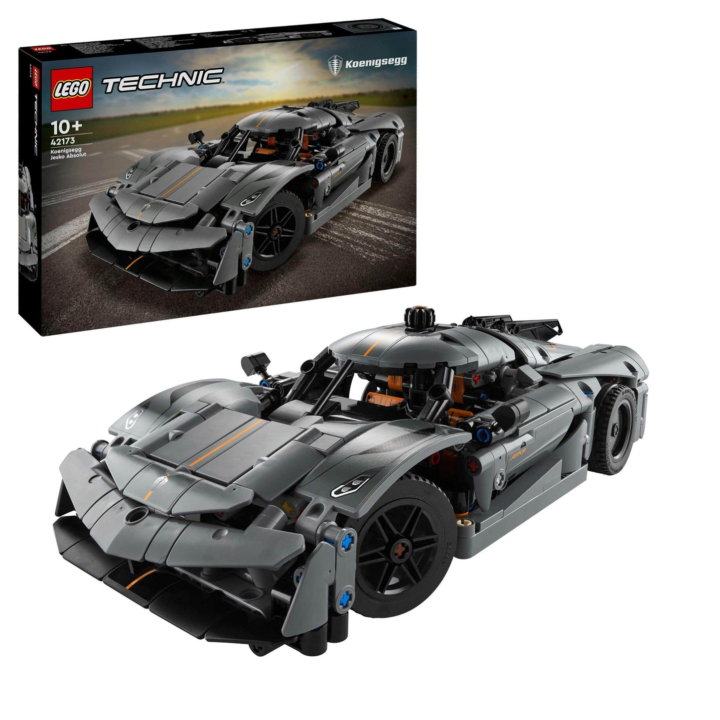 Toys Technic - Hypercar Koenigsegg Jesko Absolut grigia