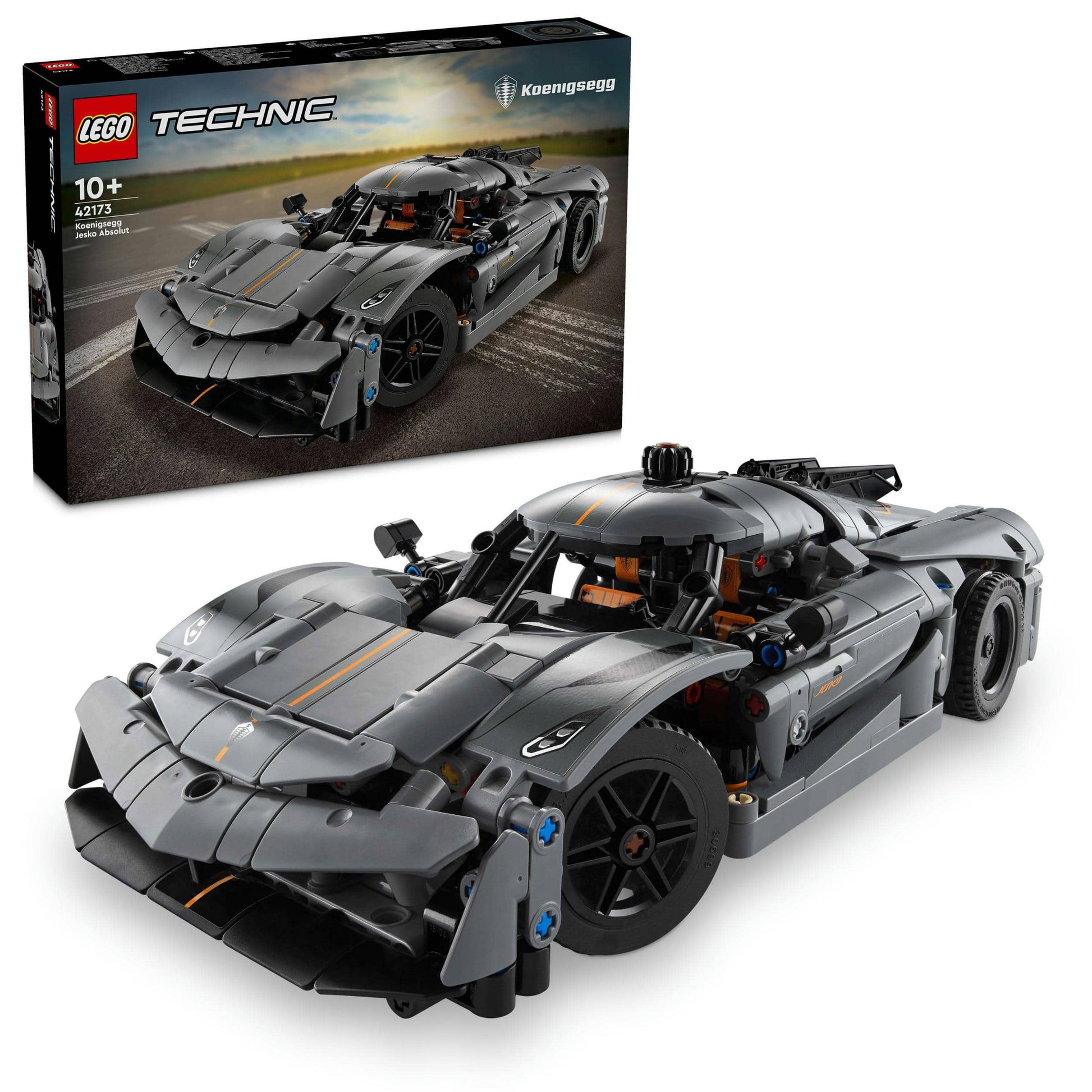 Toys Technic - Hypercar Koenigsegg Jesko Absolut grigia