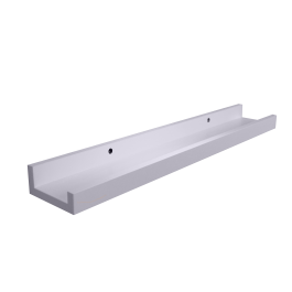 U-SHAPED SCREEN W60xD10x3CM WHITE