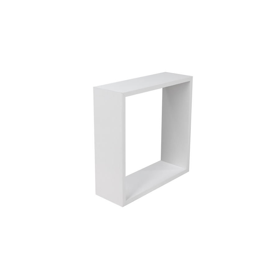 TRIS CUBOTTI 24X24 + 27X27 + 30x30 CM WHITE