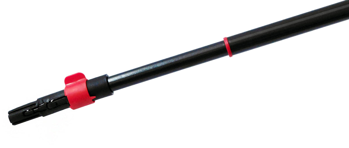 Telescopic pole kit with System Block mounting, 110/200 cm, plus 12 cm angled ceiling light