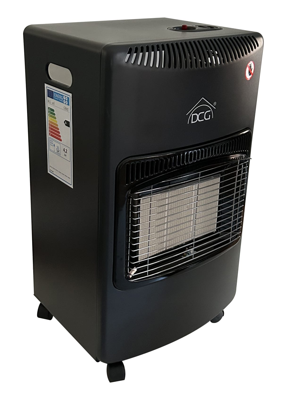 Bricocenter 4.2 KW GAS STOVE BLACK