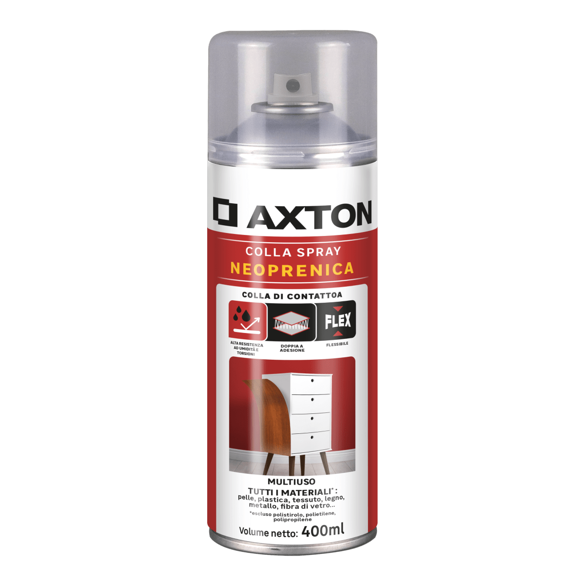 AXTON 400ML MULTIPURPOSE CONTACT SPRAY GLUE