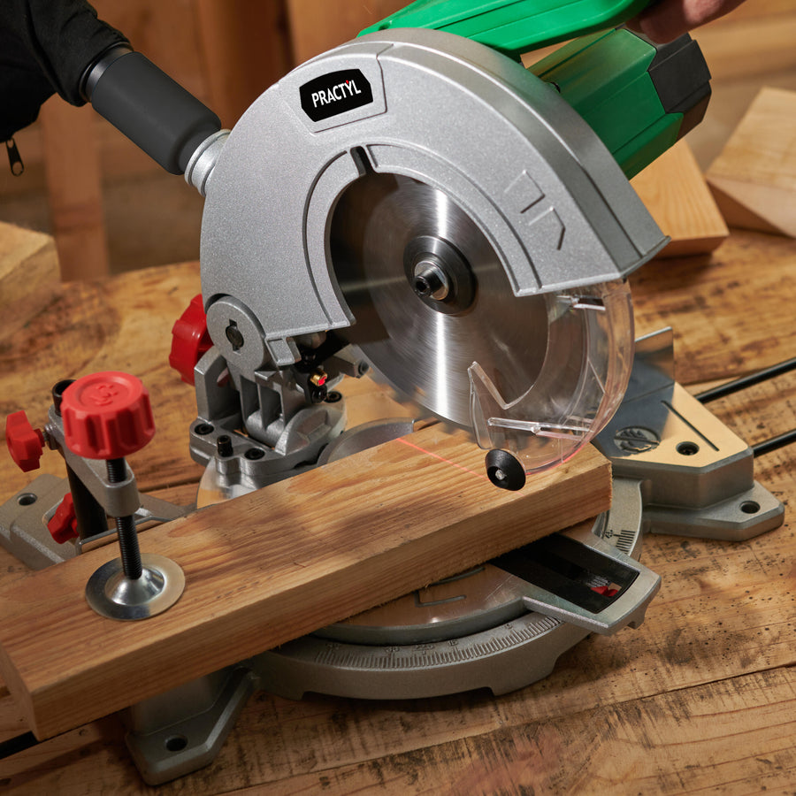 PRACTYL RADIAL MITRE SAW BLADE DIAM 210MM, 1500W, 5000RPM