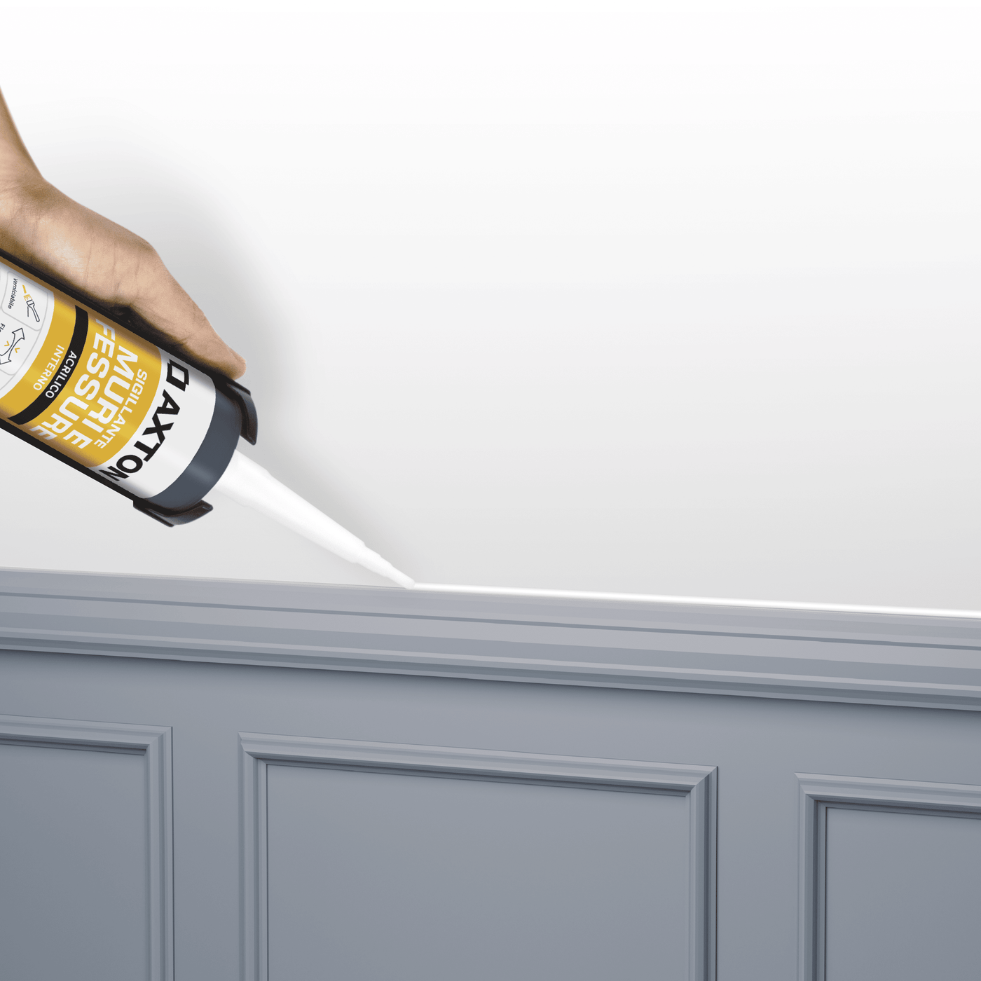 AXTON WHITE ACRYLIC WALL AND CRACK SEALANT 280 ML