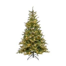 ALPIN FIR TREE WITH LIGHTS H180 CM -1234 TIPS