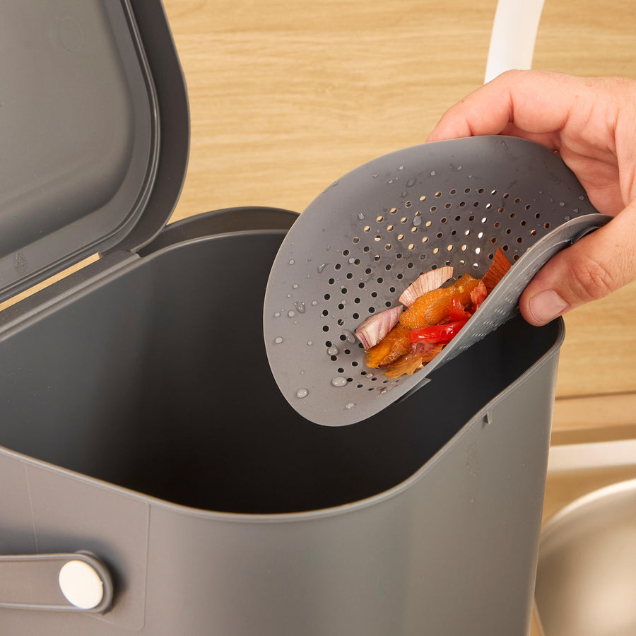 Tappo per sifone in silicone  grigio