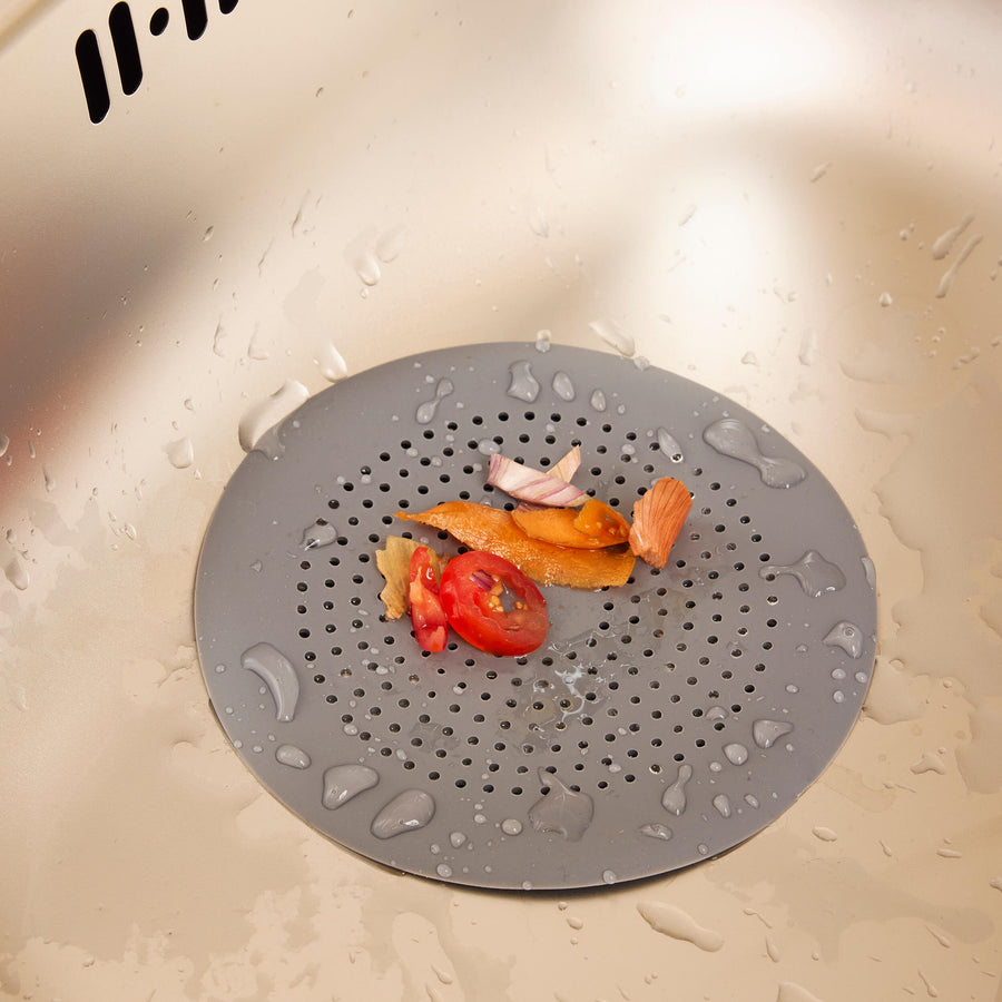 Tappo per sifone in silicone  grigio
