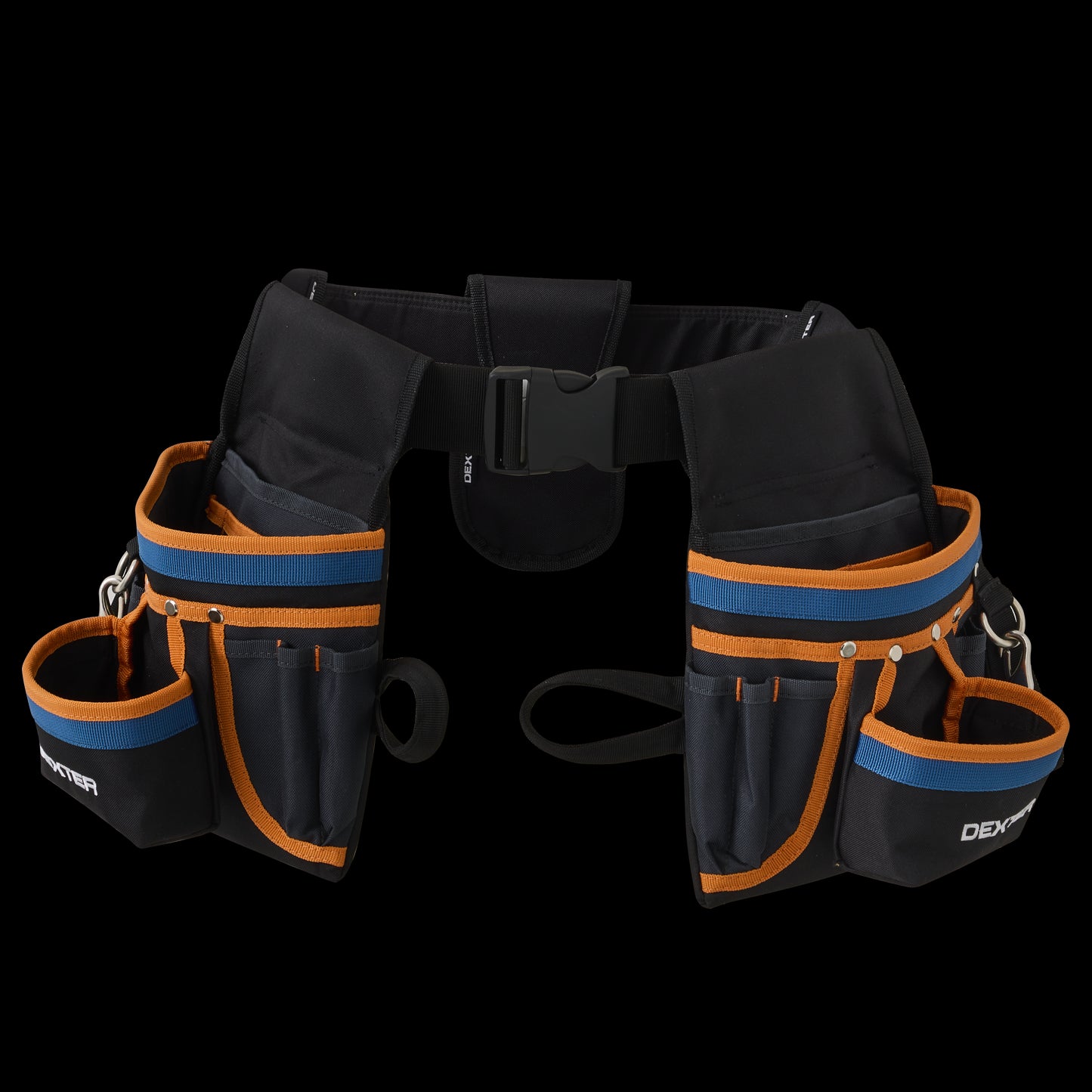 Multi-tool bag with belt 24 pockets dexter