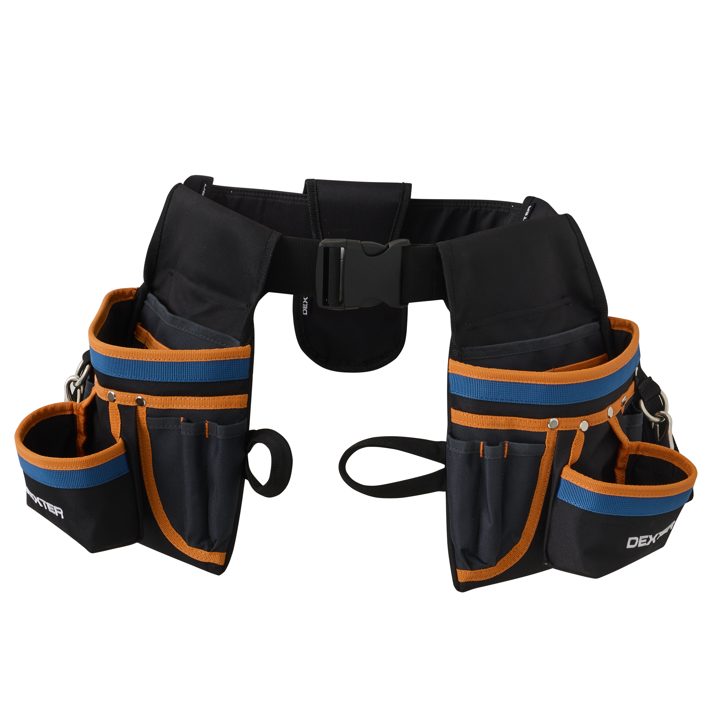Multi-tool bag with belt 24 pockets dexter