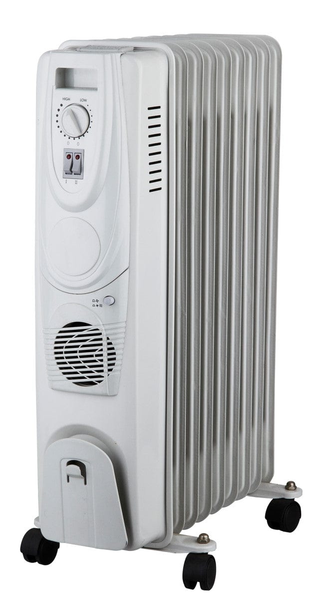 Bricocenter RADIATORE A OLIO 9 ELEMENTS -0,8/1,2/2 KW +TURBO - THERMOSTAT TIMER