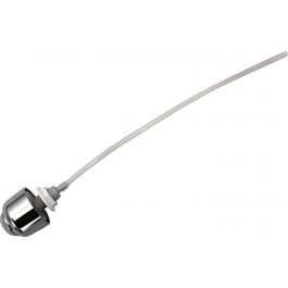 CHROME PNEUMATIC BUTTON FOR BACKPACK TOILET CISTERN TAP