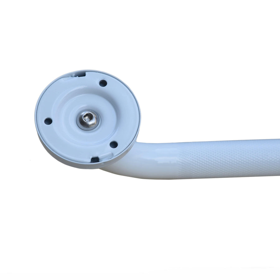 Bricocenter BARRA DI SICUREZZA SENSEA TOUCH D 30 MM L 40 CM ANGOLARE 45o ACCIAIO INOX BIANCO 150 KG