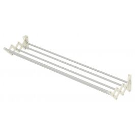 PAINTED STEEL WALL-MOUNTED EXTENDABLE CLOTHESLINE - BELLOWS
