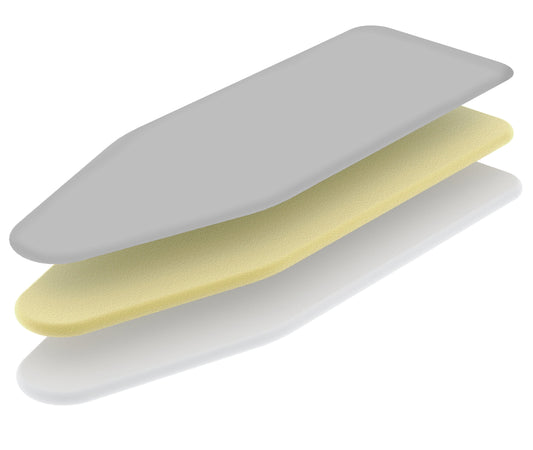 Bricocenter FODERA COPRI ASSE TAGLIA XL 140X55CM COTONE IN TESSUTO METALLIZZATO