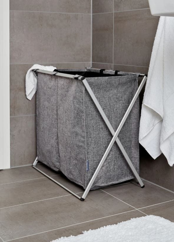 Bricocenter PORTA BIANCHERIA DUO GRIGIO MELANGE