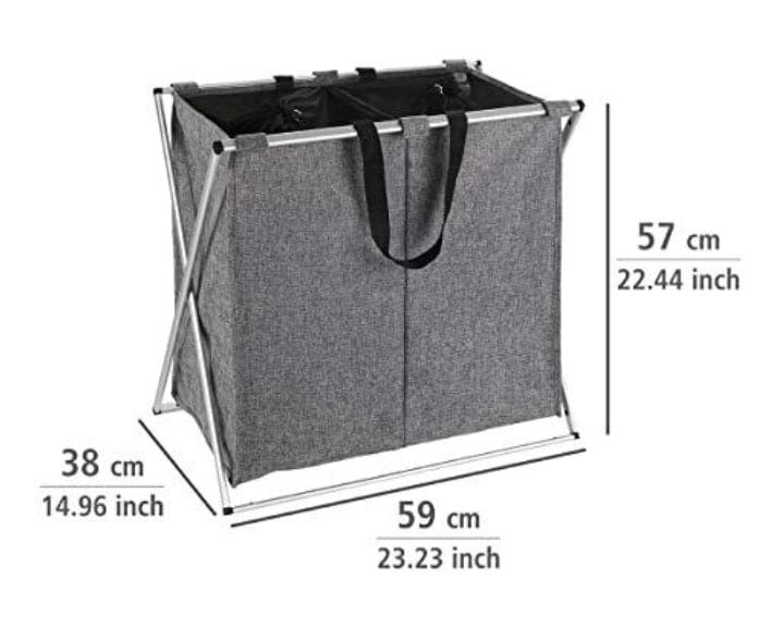 Bricocenter PORTA BIANCHERIA DUO GRIGIO MELANGE