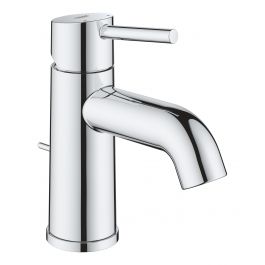 WASHBASIN MIXER GROHE CLOVA CLASSIC CHROME W/DRAIN