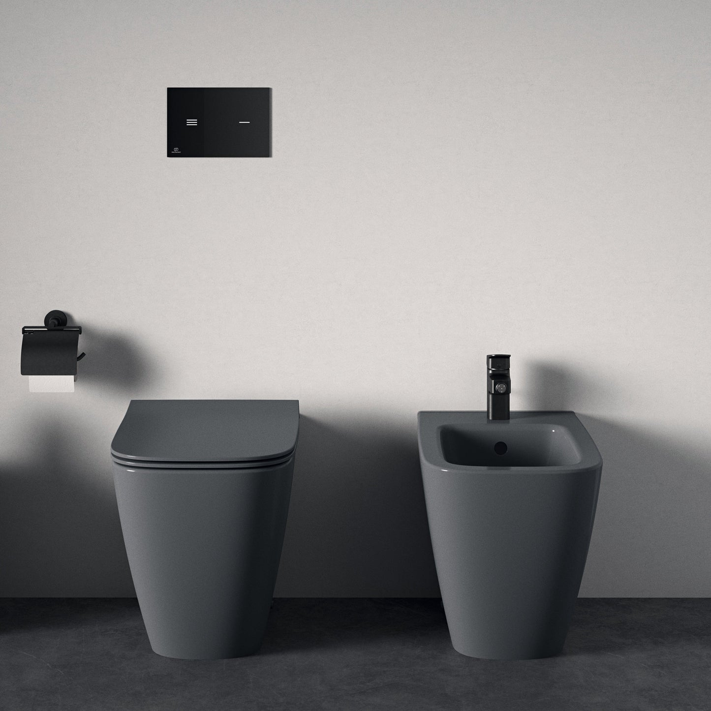 Bricocenter MISCELATORE CERAPLAN BIDET NERO IDEAL STANDARD