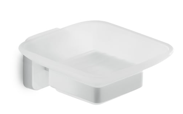 Bricocenter SOAP DISH TONGA WHITE MATT